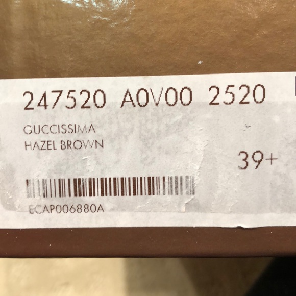 GUCCI peeptoe Guccissima mule w/ horse bit detail - Picture 7 of 10